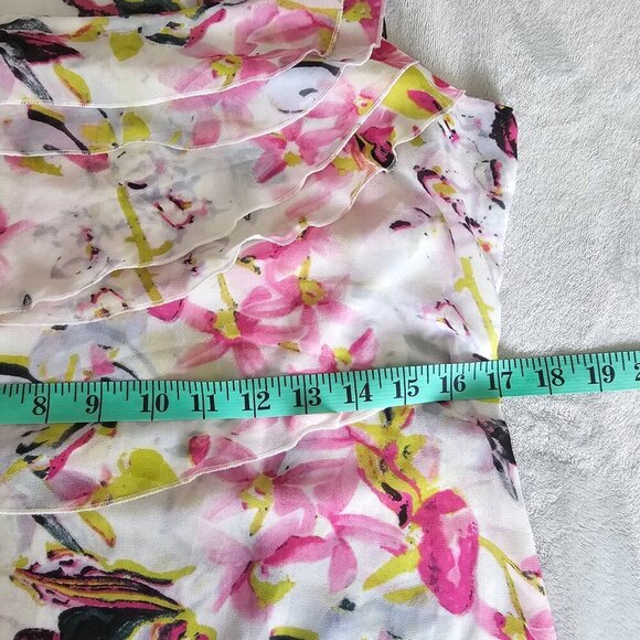 Women's Floral Sleeveless Pullover Top, Size M - Picture 9 of 14